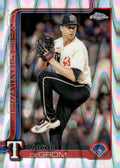 2025 Topps Chrome #214 Jacob deGrom Refractors