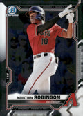 2021 Bowman #BCP-136 Kristian Robinson Chrome Prospects