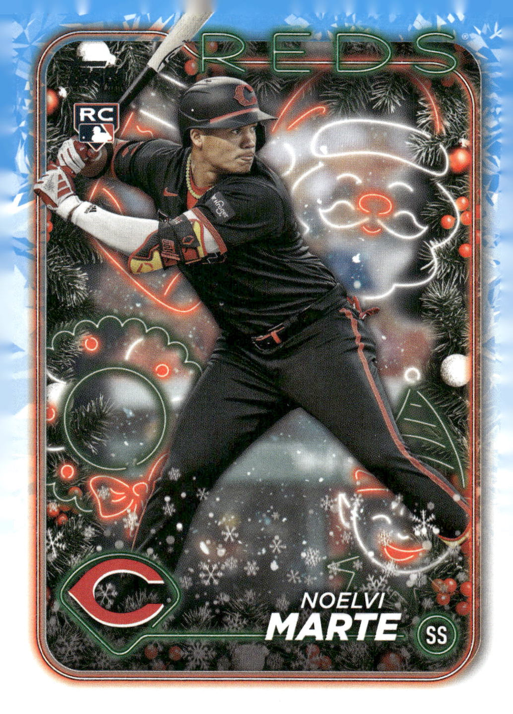 2024 Topps Holiday #H200 Noelvi Marte