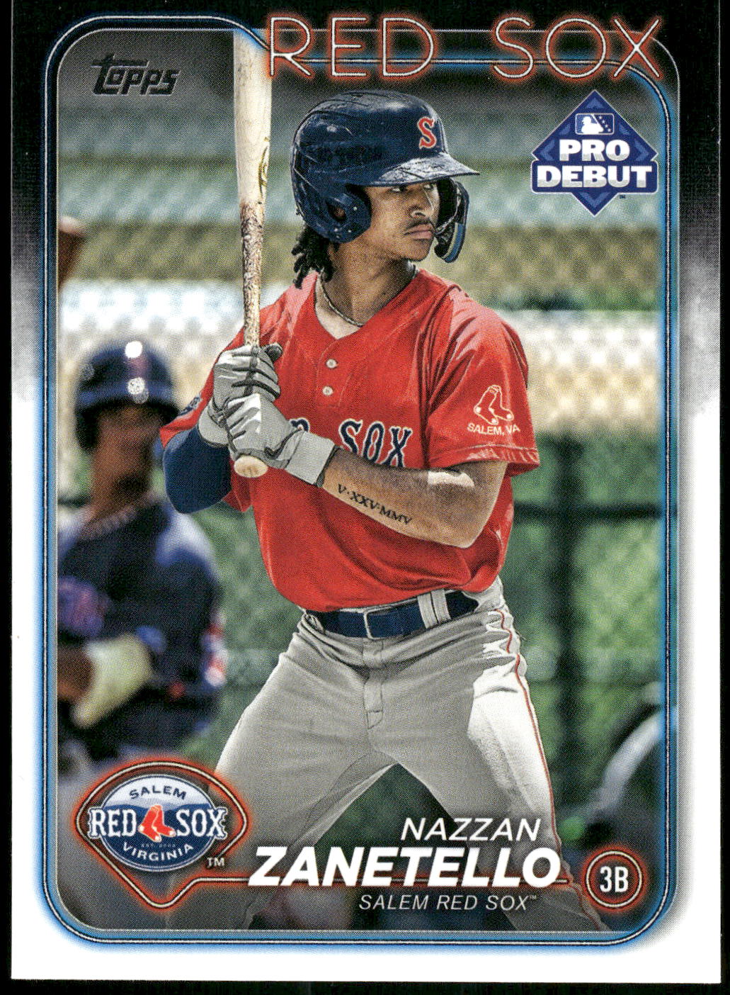 2024 Topps Pro Debut #PD-174 Nazzan Zanetello