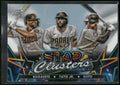 2023 Topps Chrome Cosmic #SC-7 Fernando Tatis Jr. / Juan Soto / Xander Bogaerts