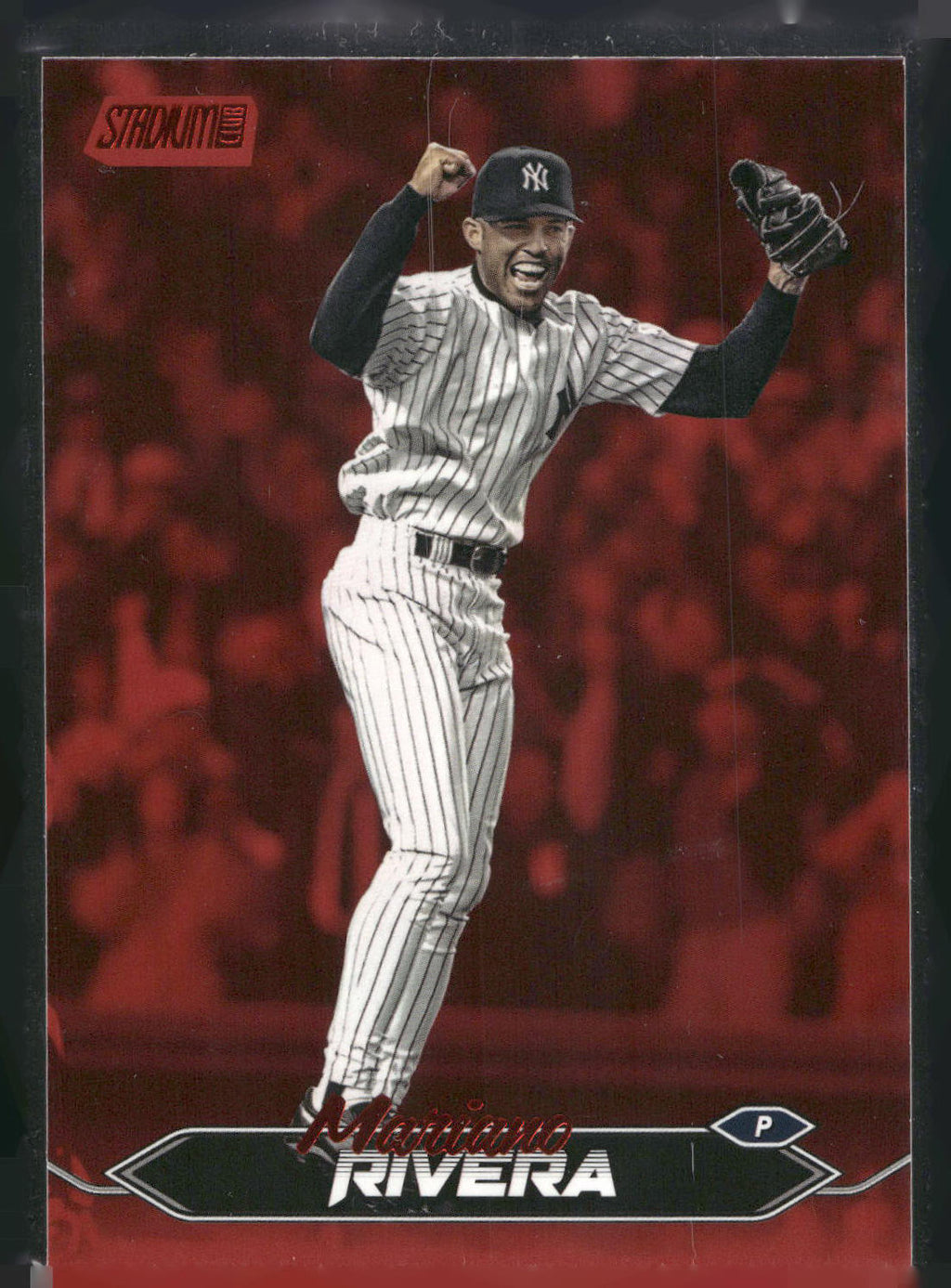 2024 Stadium Club #101 Mariano Rivera Red Foil