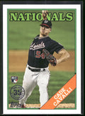 2023 Topps #2T88-20 Cade Cavalli 1988 Topps Baseball 35th Anniversary