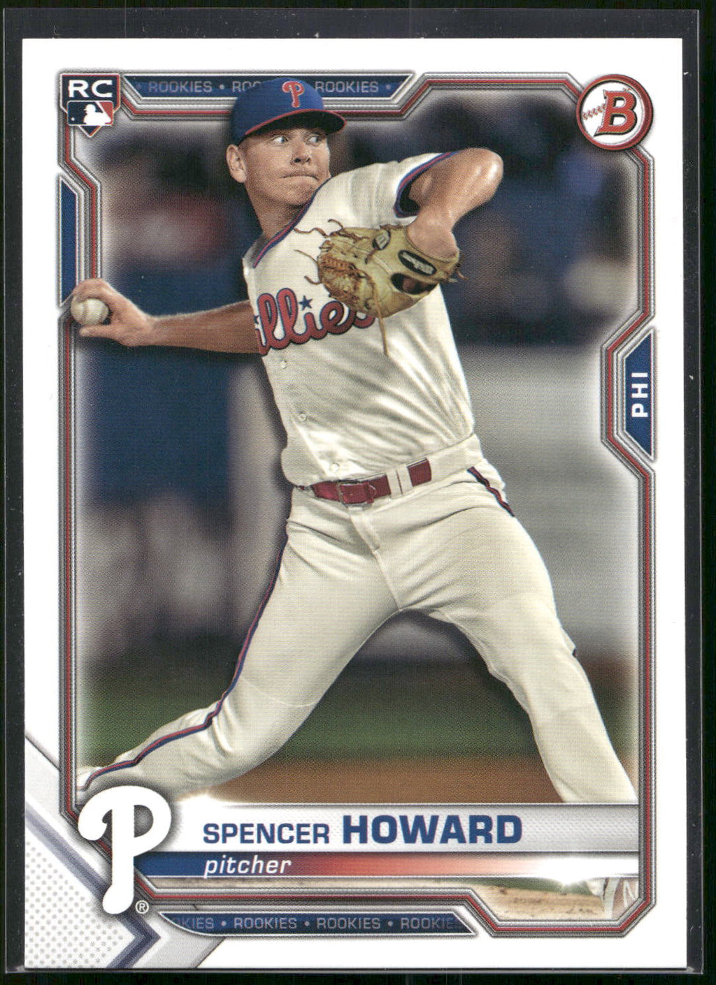 2021 Bowman #16 Spencer Howard
