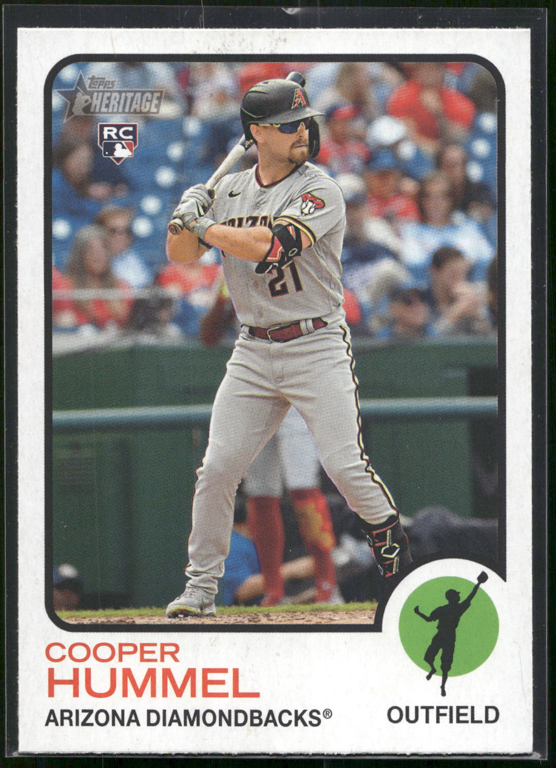 2022 Topps Heritage #504 Cooper Hummel