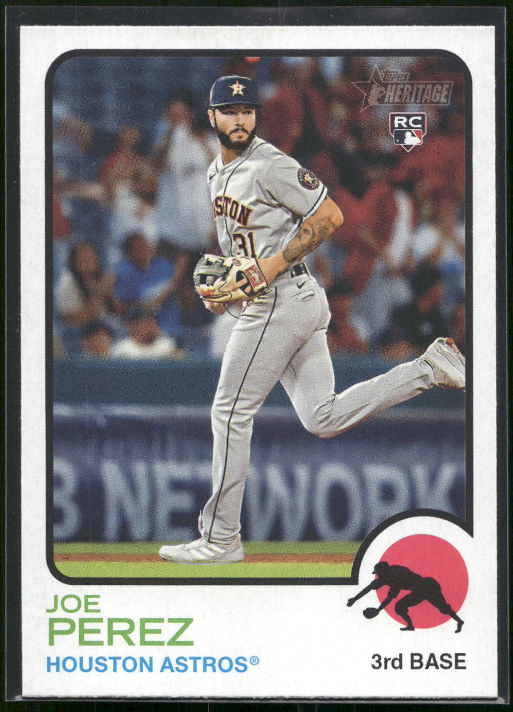 2022 Topps Heritage #572 Joe Perez