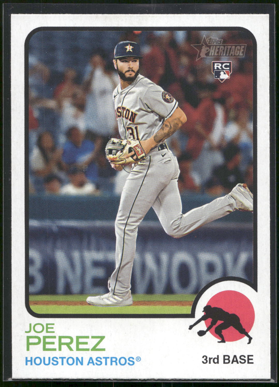 2022 Topps Heritage #572 Joe Perez