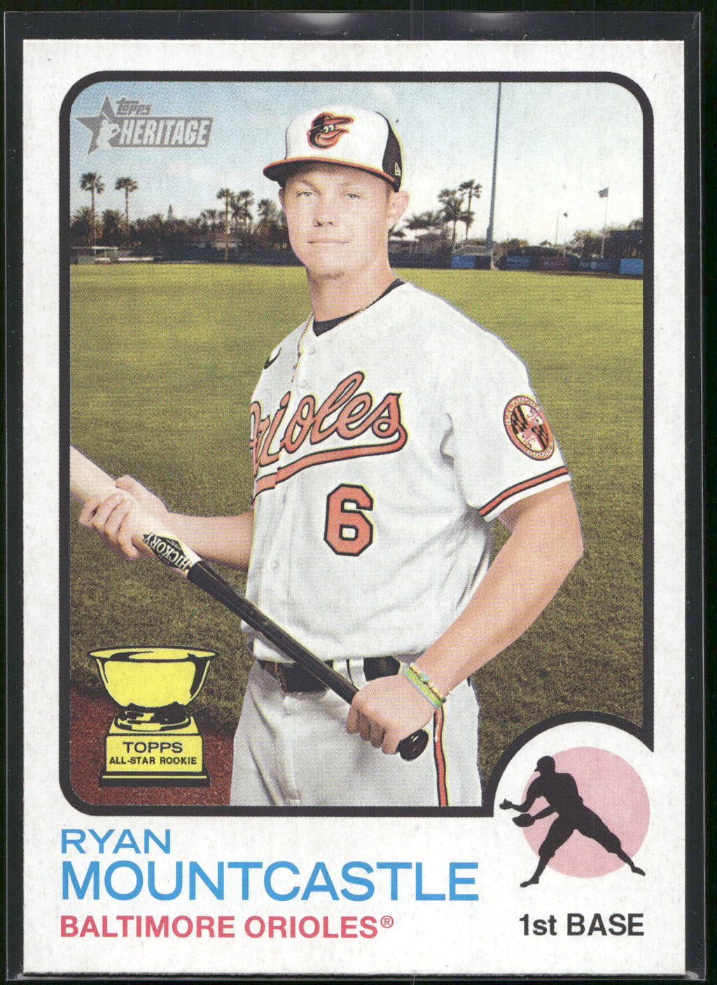 2022 Topps Heritage #551 Ryan Mountcastle