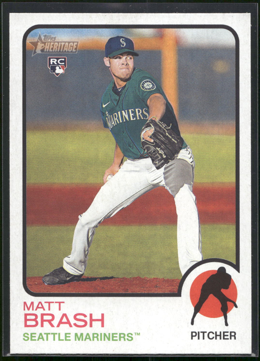 2022 Topps Heritage #547 Matt Brash