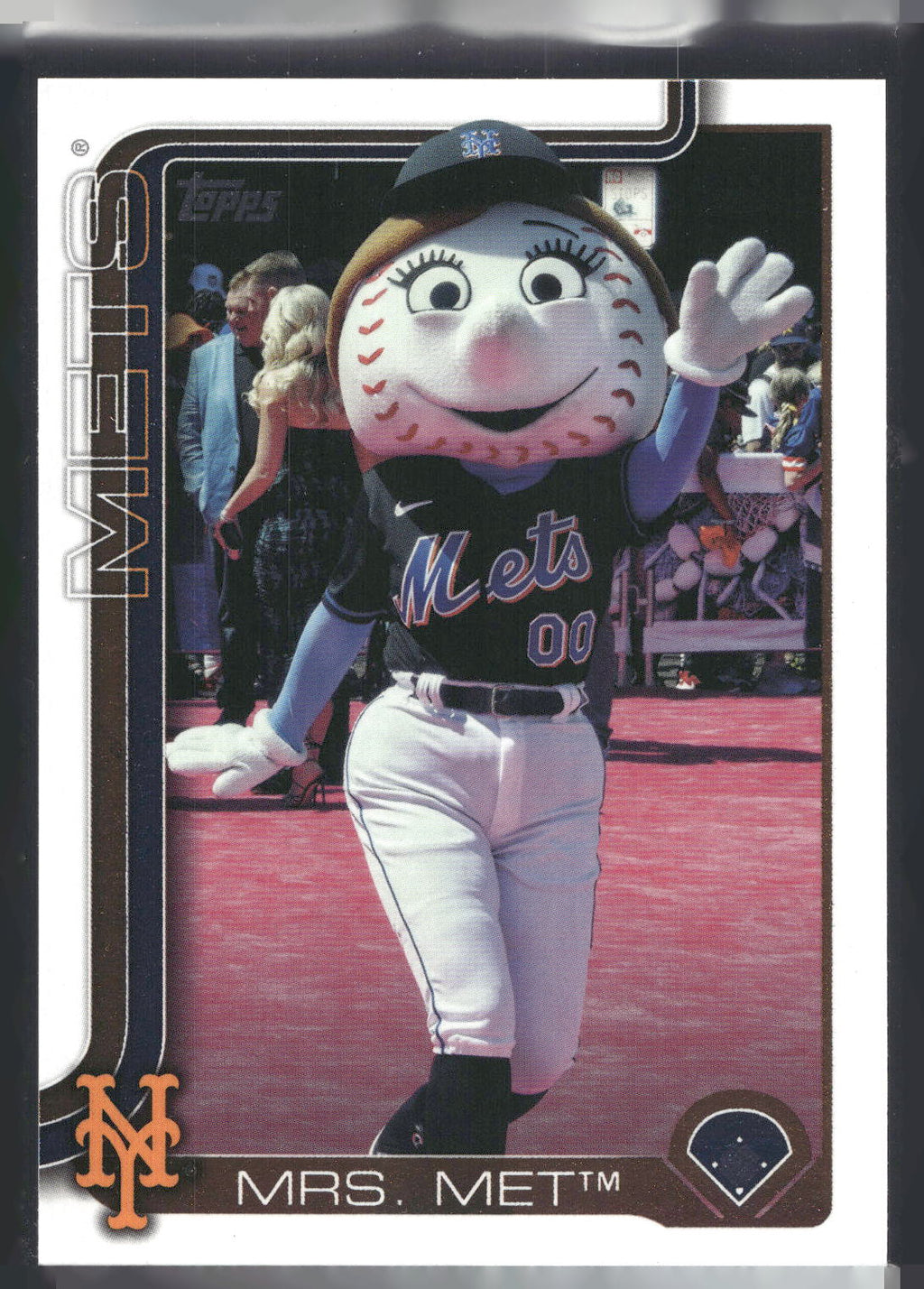 2025 Topps #M-13 Mrs. Met Mascots