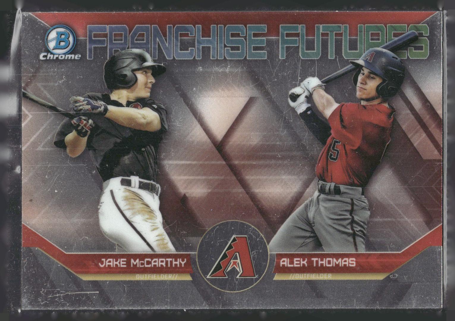 2018 Bowman Draft #FF-ARI Jake McCarthy / Alek Thomas Franchise Futures