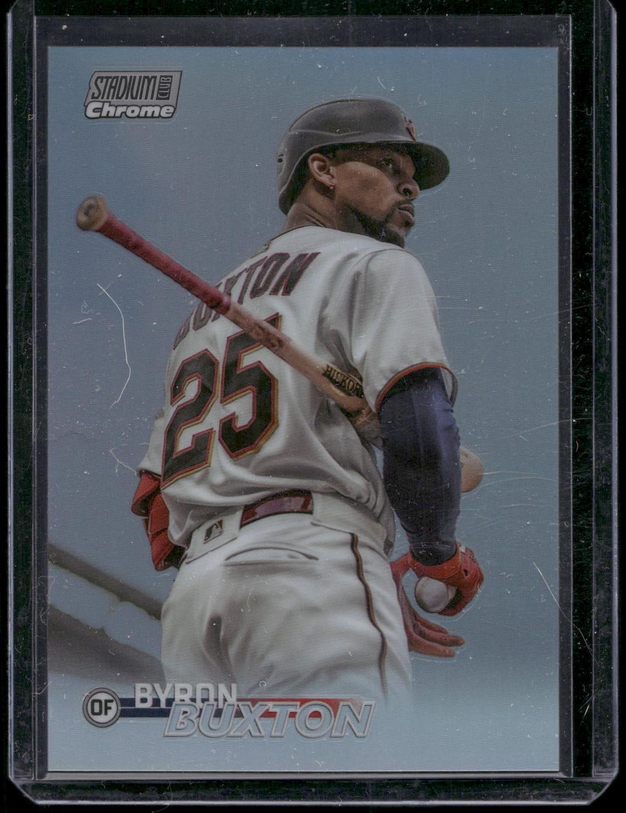 2023 Stadium Club #92 Byron Buxton Chrome Refractor