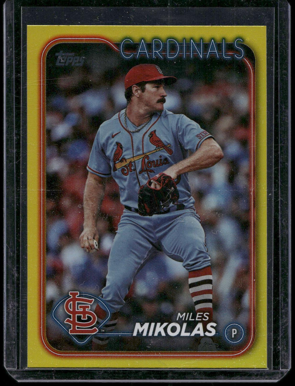 2024 Topps #287 Miles Mikolas Yellow