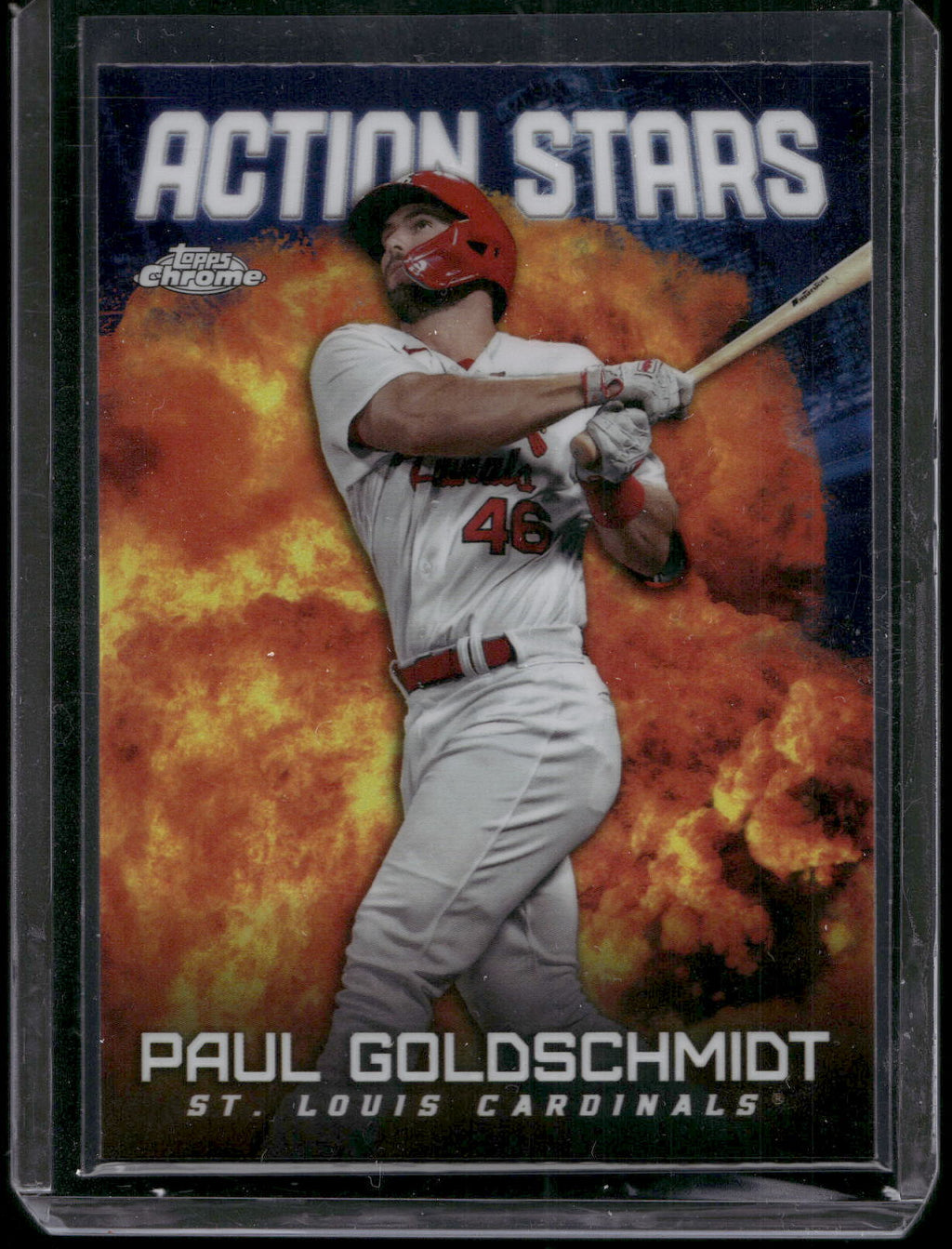 2023 Topps Chrome Update #ASC-22 Paul Goldschmidt Action Stars