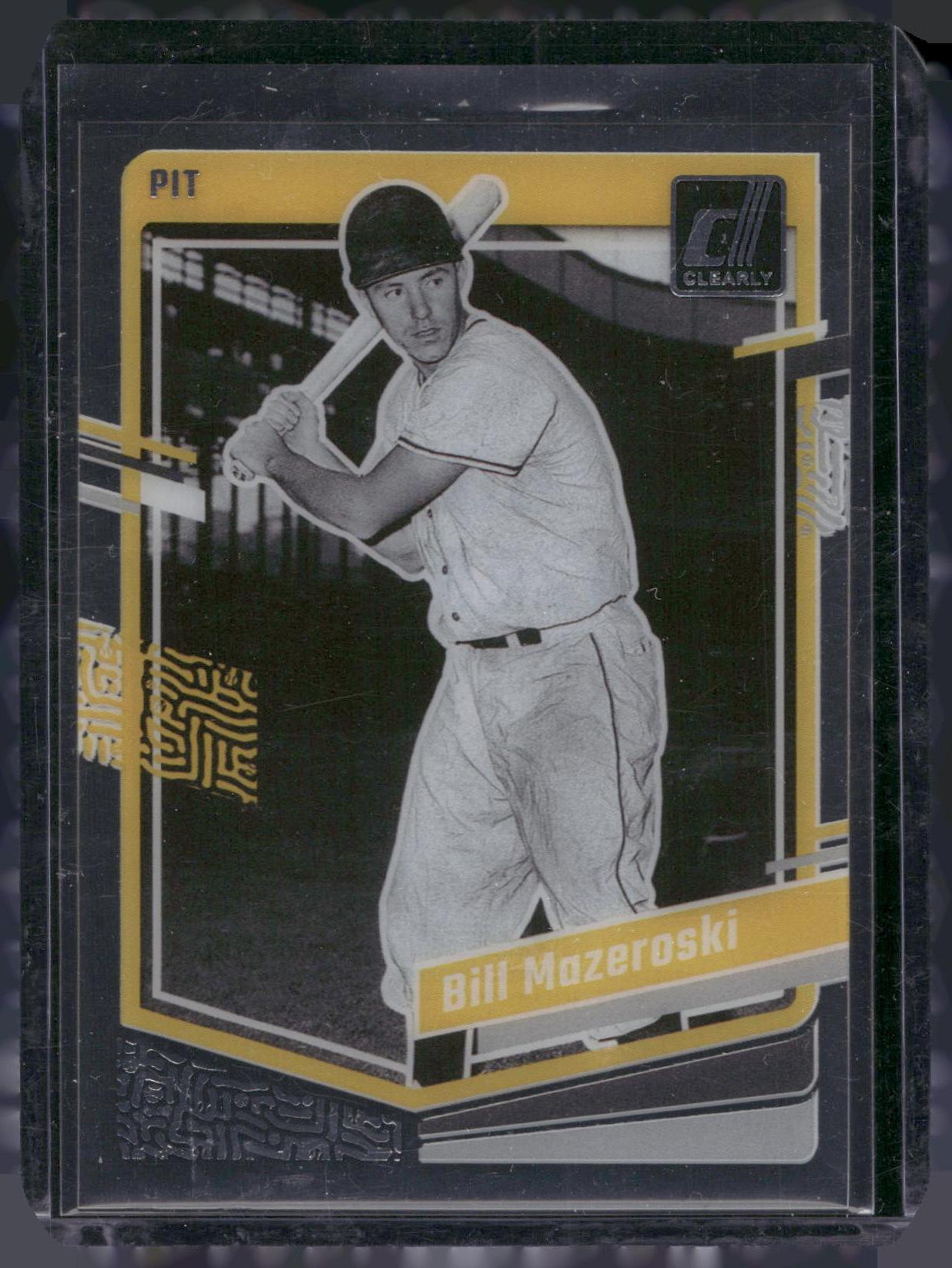 2023 Panini Chronicles - Clearly Donruss #15 Bill Mazeroski