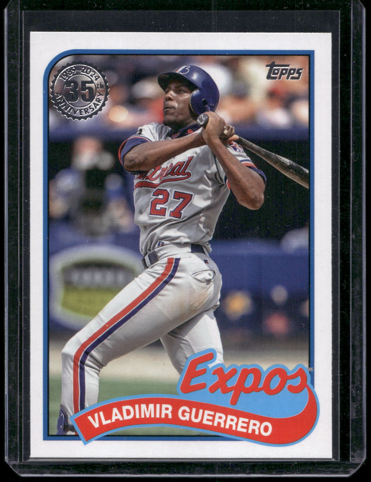 2024 Topps #89B-68 Vladimir Guerrero 1989 Topps Baseball 35th Ann