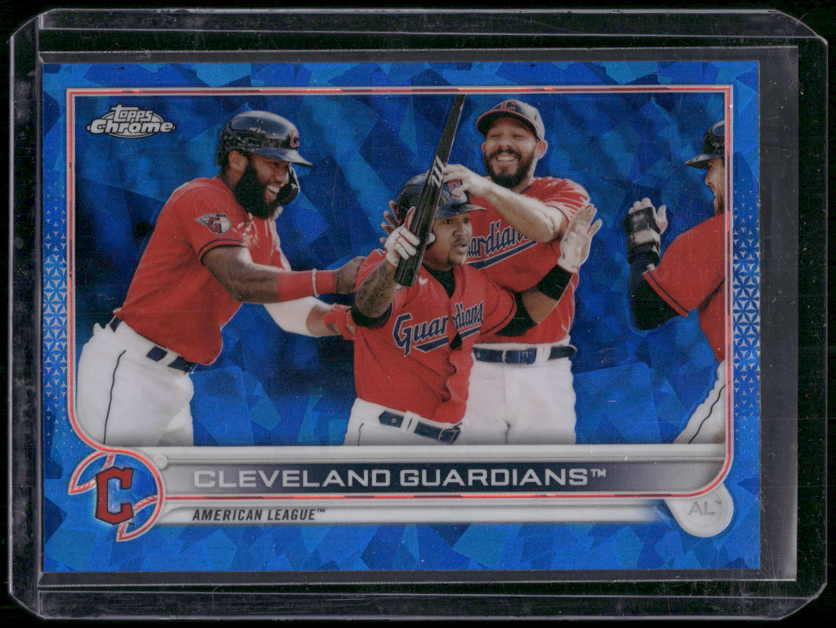 2022 Topps Chrome Sapphire Edition #643 Cleveland Guardians