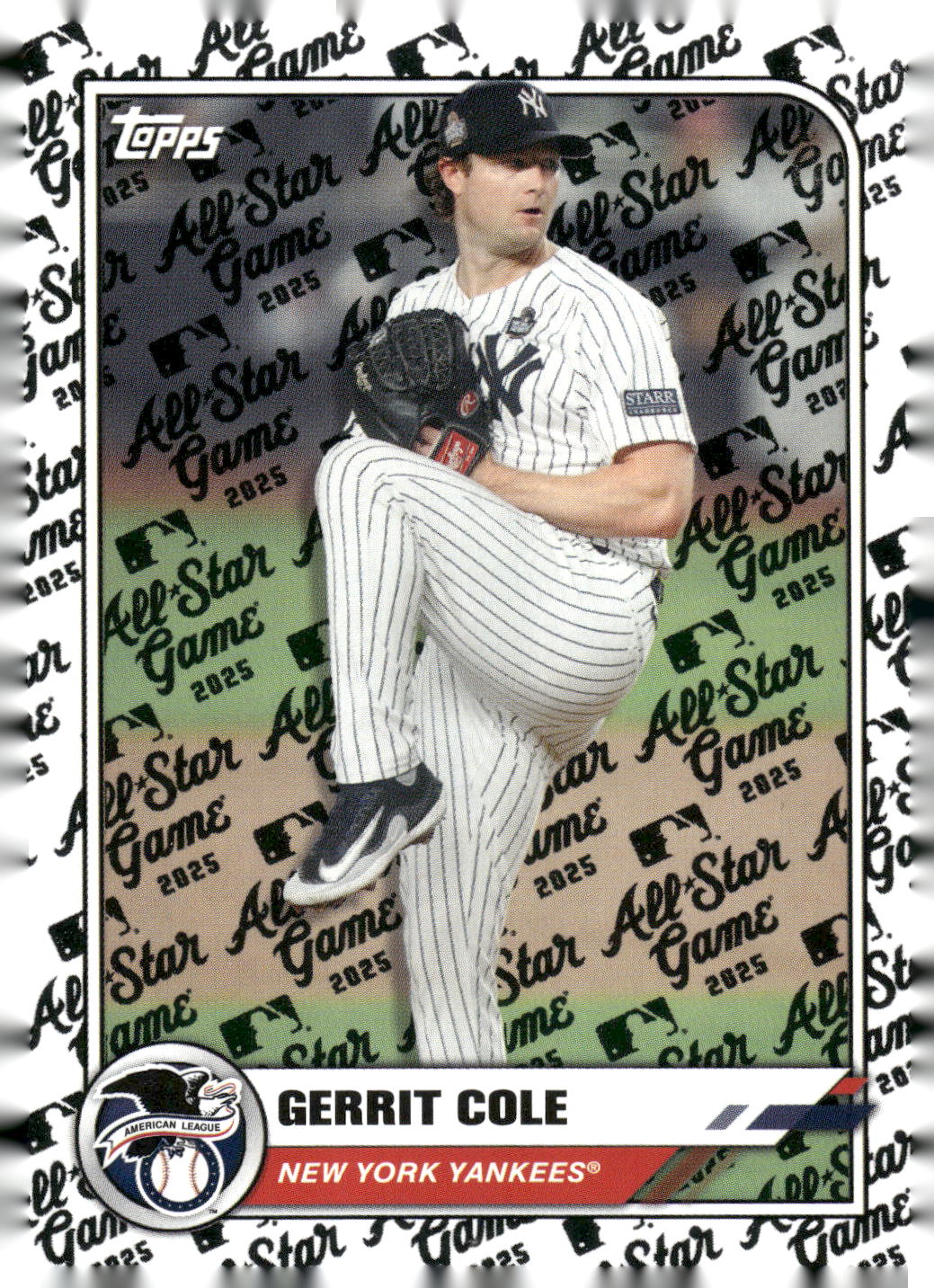2025 Topps All-Star Game #11 Gerrit Cole