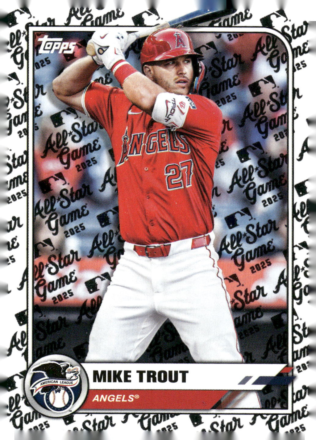 2025 Topps All-Star Game #1 Mike Trout