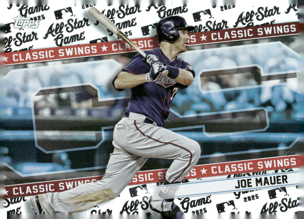 2025 Topps All-Star Game #CS-24 Joe Mauer Classic Swings