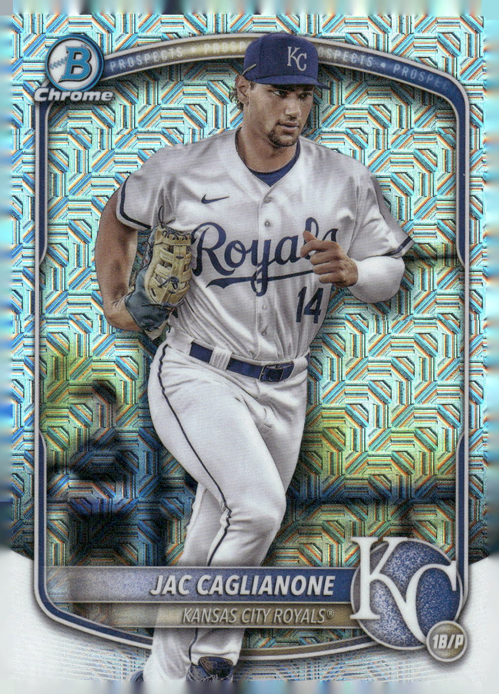 2025 Bowman #BCP-103 Jac Caglianone Chrome Prospects Fractor