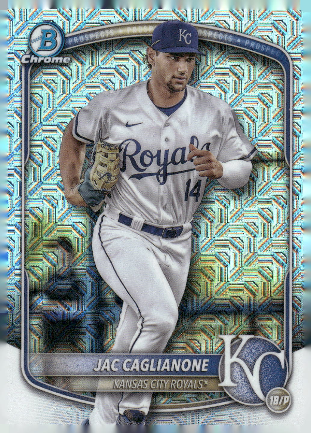 2025 Bowman #BCP-103 Jac Caglianone Chrome Prospects Fractor