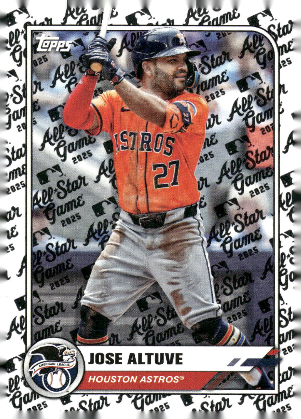 2025 Topps All-Star Game #78 Jose Altuve