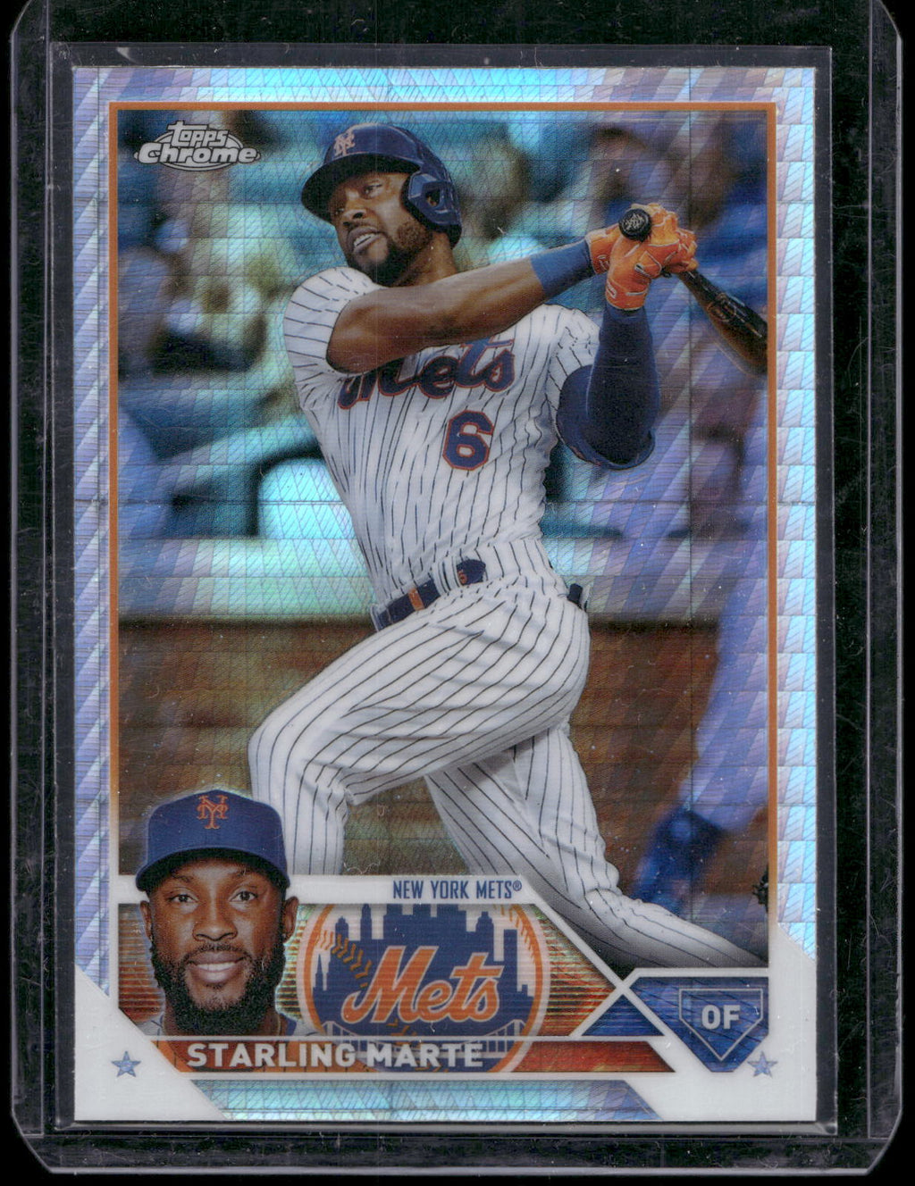 2023 Topps Chrome #19 Starling Marte Refractors