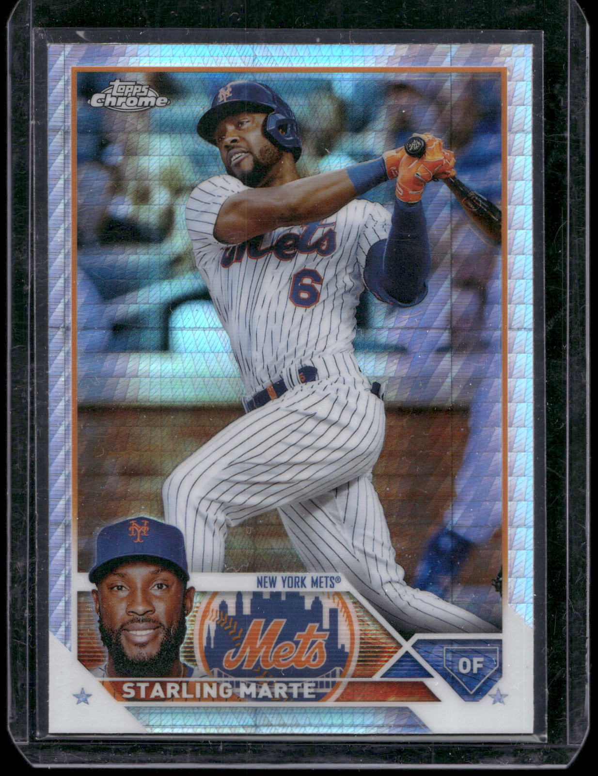2023 Topps Chrome #19 Starling Marte Refractors