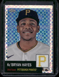 2022 Topps Chrome Platinum Anniversary #309 Ke'Bryan Hayes X-Fractor