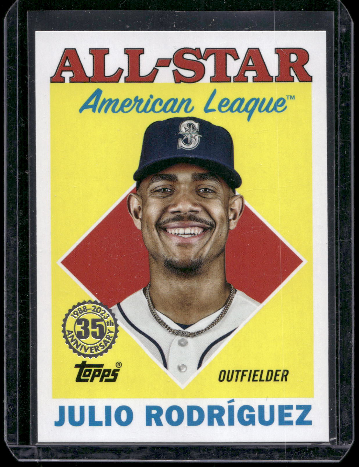 2023 Topps #88AS-41 Julio Rodríguez 1988 Topps Baseball 35th Ann All-Stars
