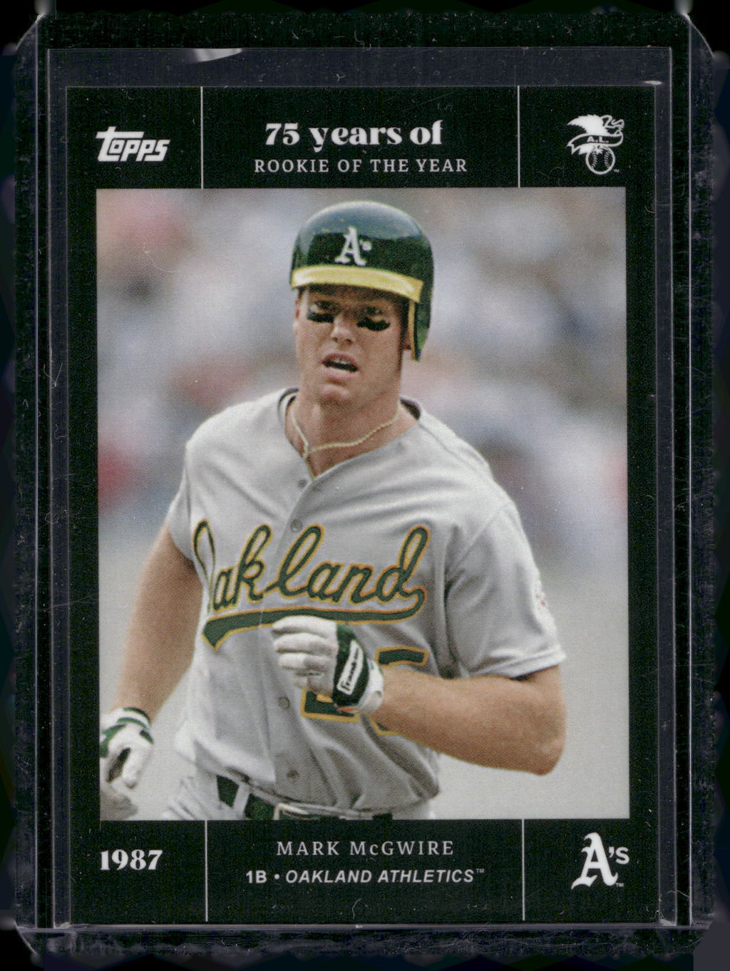 2022 Topps MLB Rookie of the Year 75th Anniversary #25 Mark McGwire
