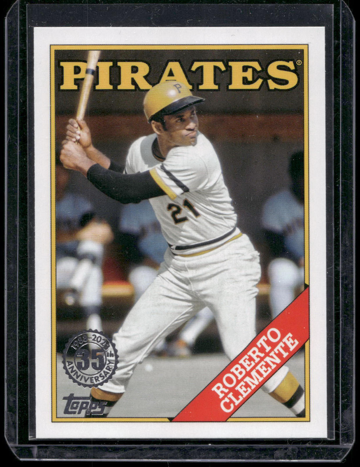 2023 Topps #2T88-46 Roberto Clemente 1988 Topps Baseball 35th Anniversary