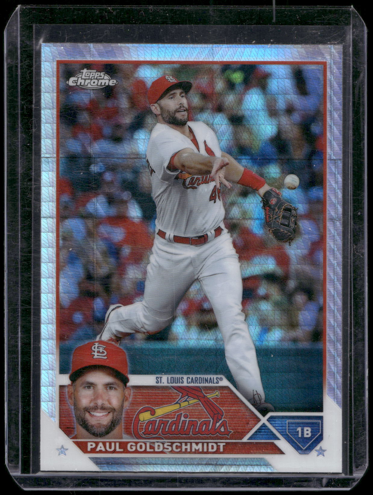 2023 Topps Chrome #220 Paul Goldschmidt Refractors