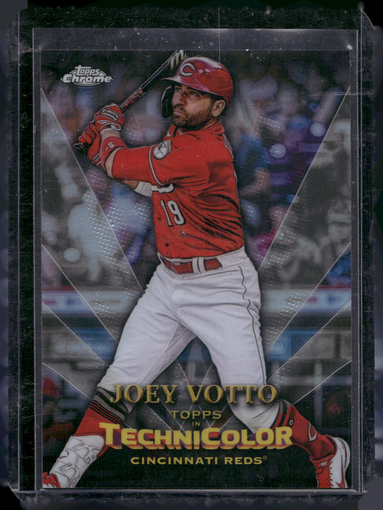 2023 Topps Chrome #TT-3 Joey Votto Topps in Technicolor