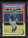 2024 Topps Heritage #466 World Series 2023: Game 5