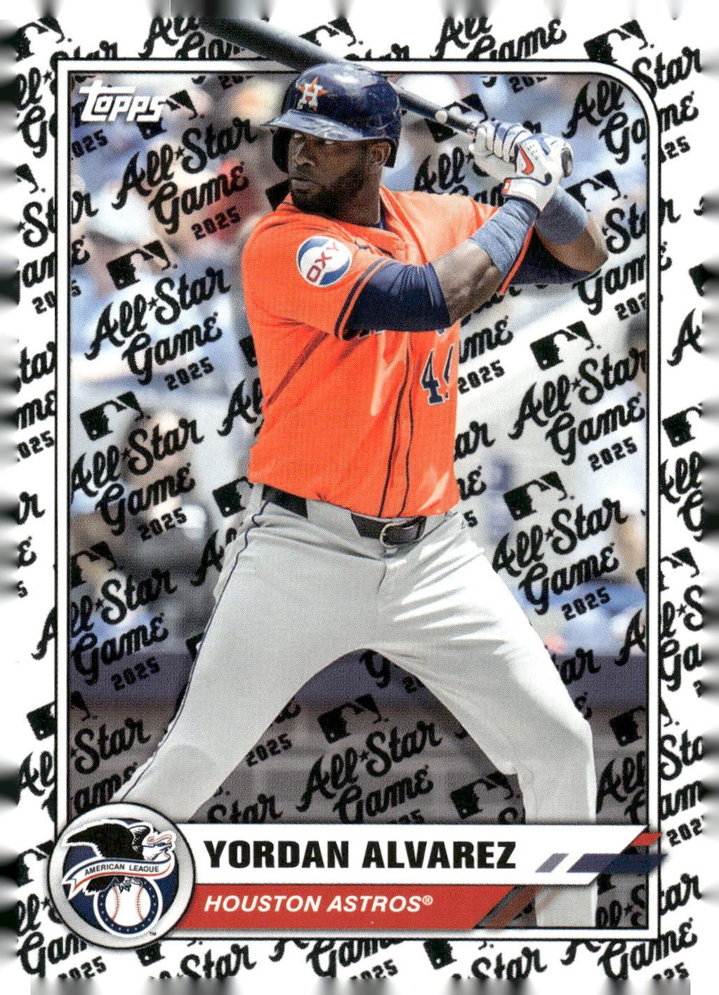 2025 Topps All-Star Game #7 Yordan Alvarez