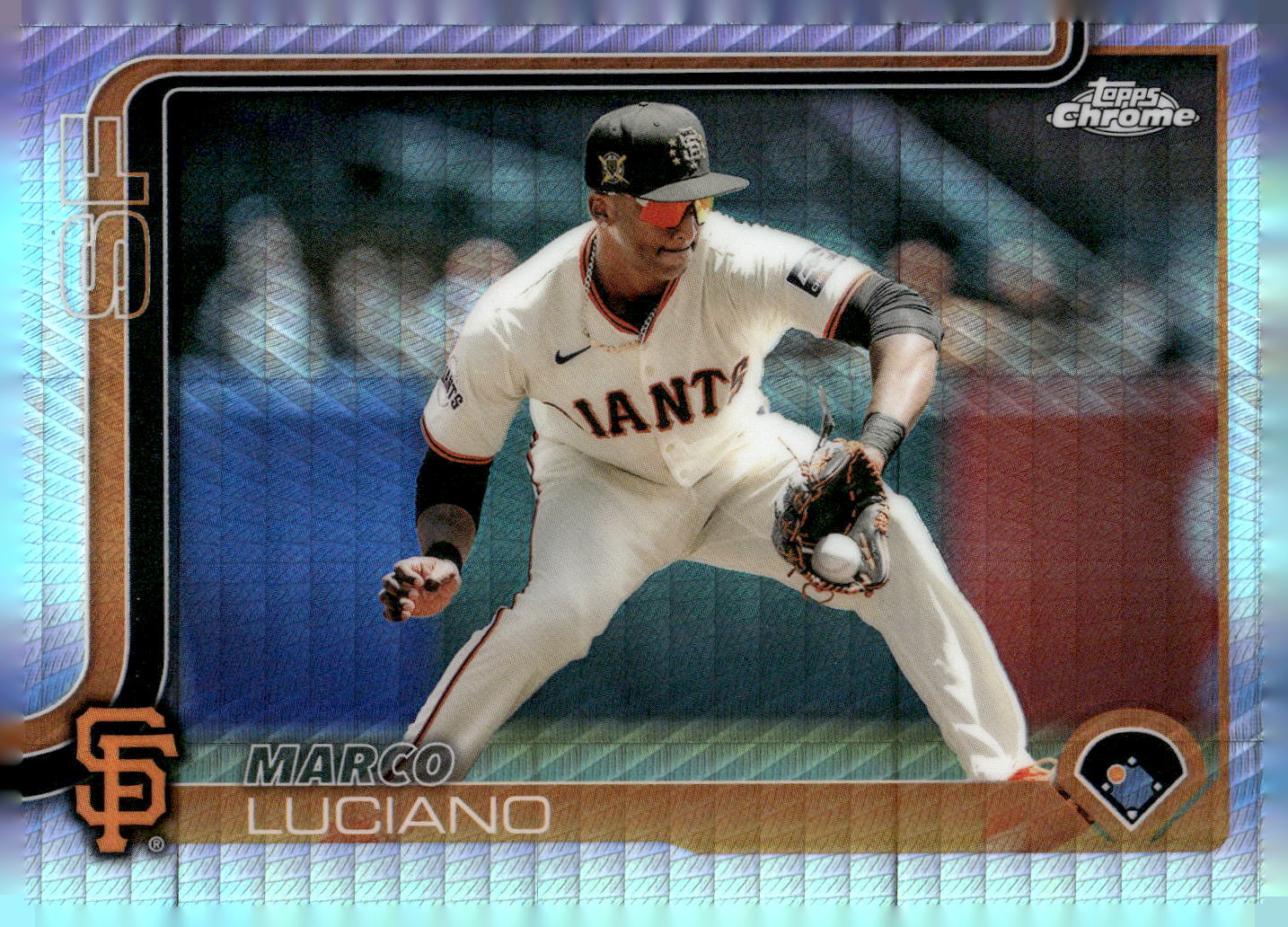 2025 Topps Chrome #191 Marco Luciano Refractors