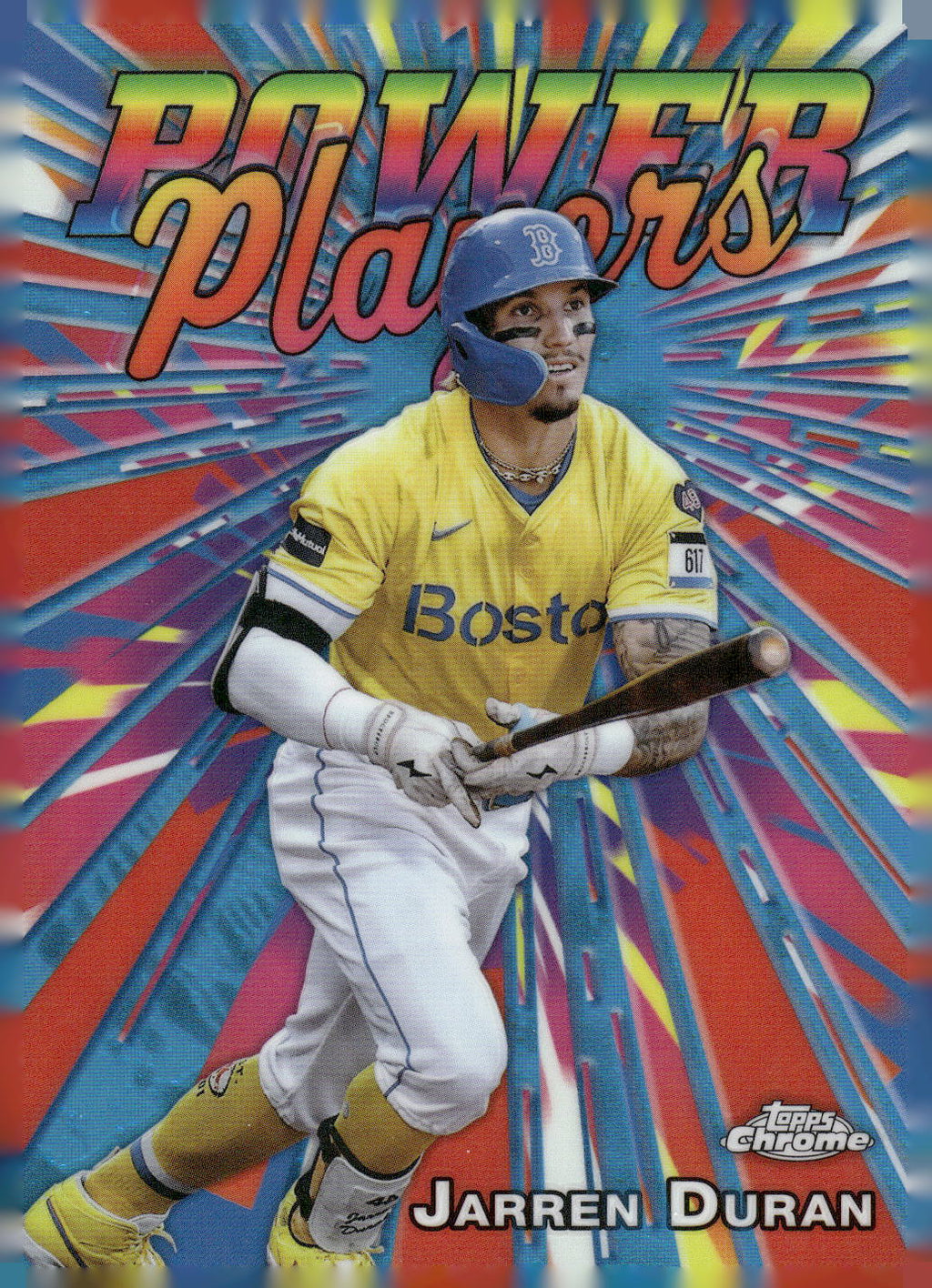 2025 Topps Chrome #PP-2 Jarren Duran Power Players