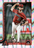 2025 Topps Chrome #4 Zac Gallen RayWave Refractors