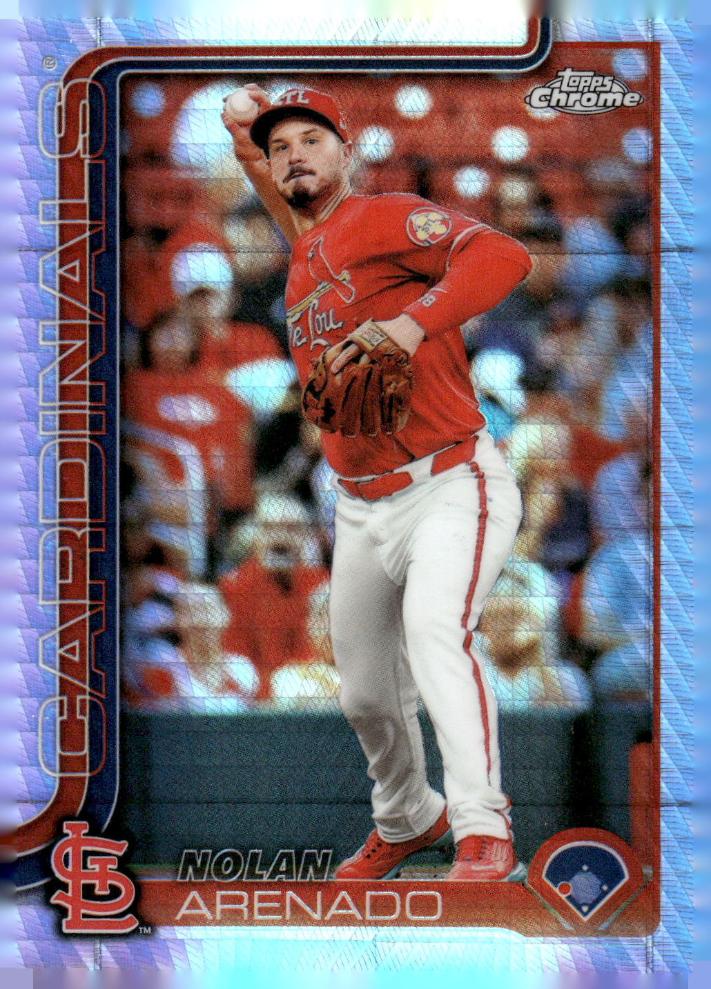 2025 Topps Chrome #14 Nolan Arenado Refractors