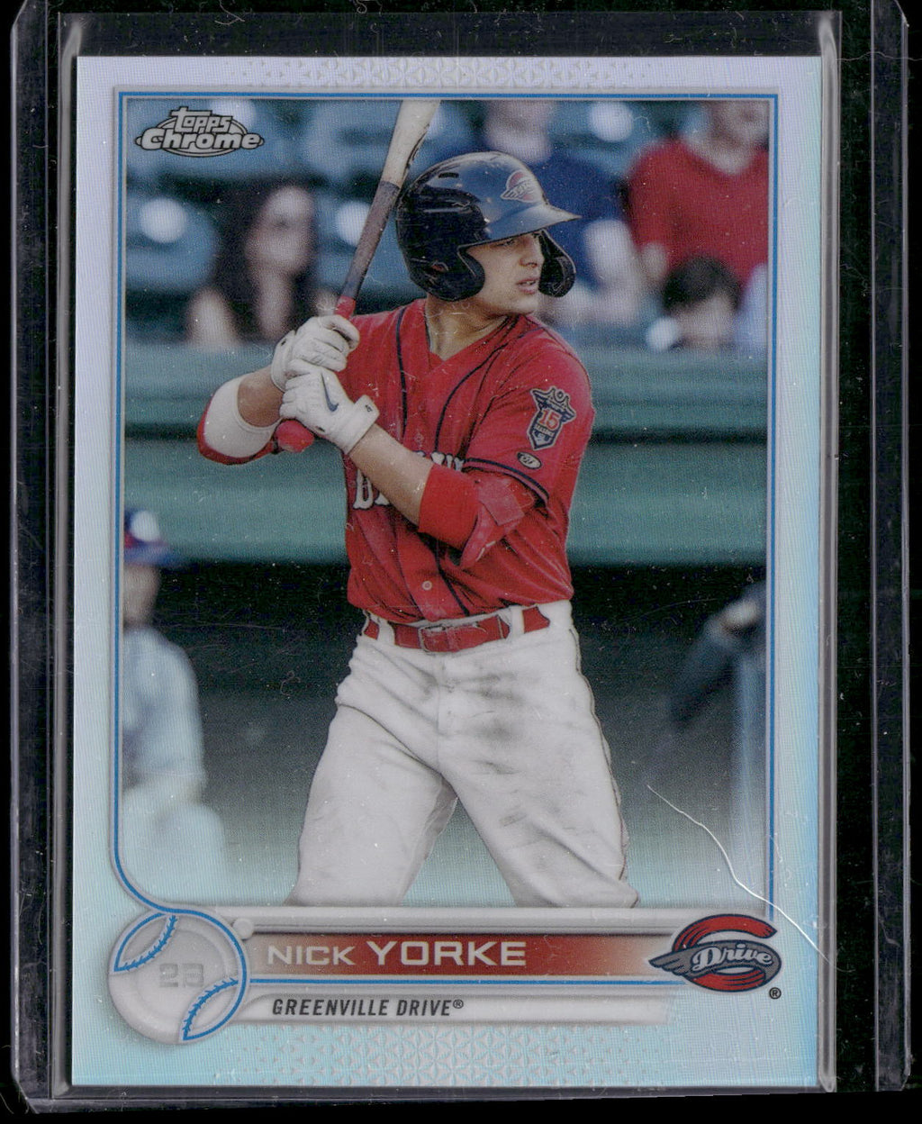 2022 Topps Pro Debut #PDC-78 Nick Yorke Chrome Refractor #/99
