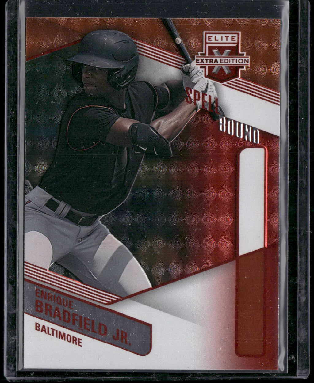 2023 Panini Elite Extra Edition #SP-37 Enrique Bradfield Jr. Spellbound
