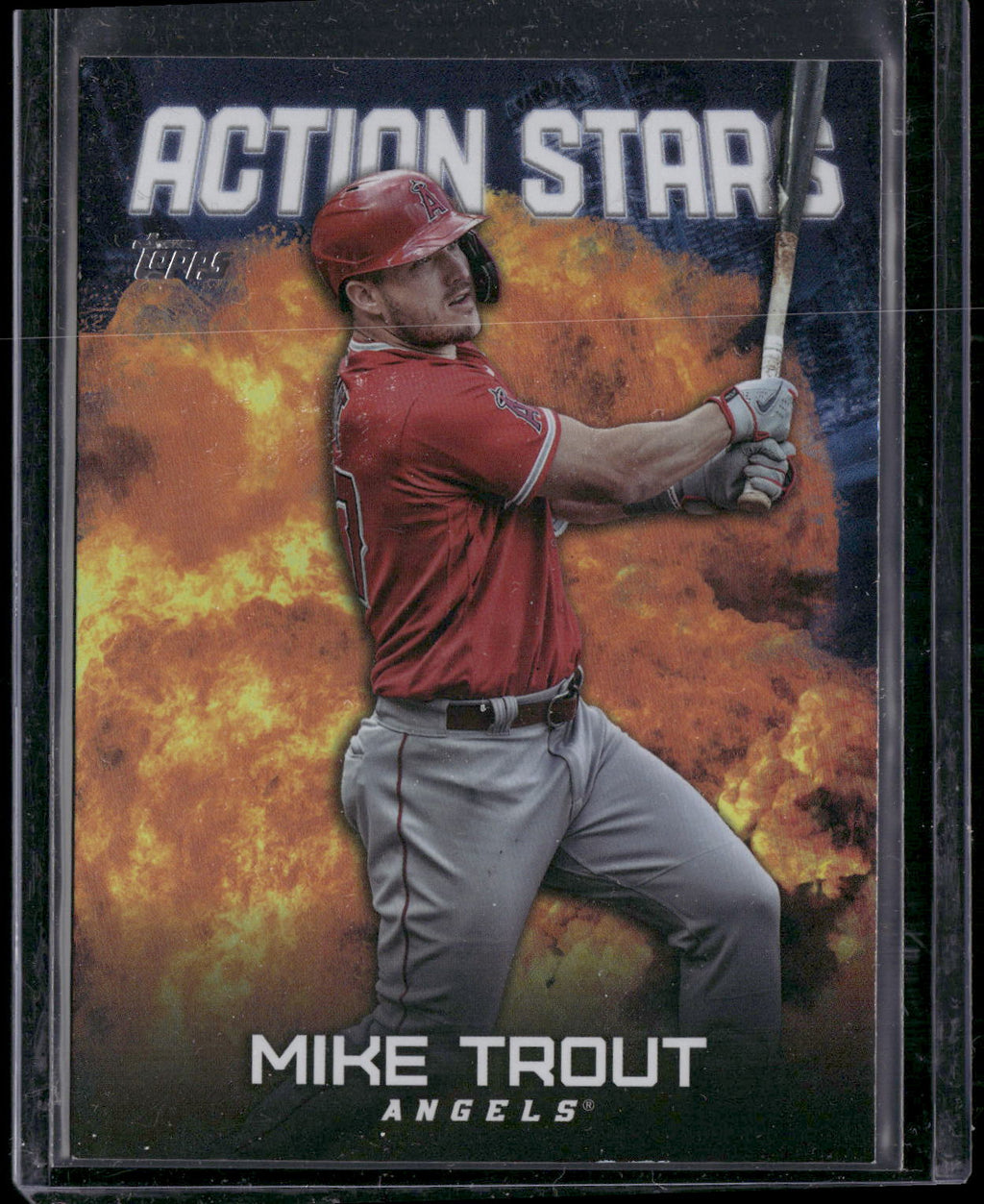 2023 Topps Update #AS-29 Mike Trout Action Stars
