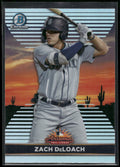 2022 Bowman Chrome #AFLS-6 Zach DeLoach 2021 AFL Fall Stars
