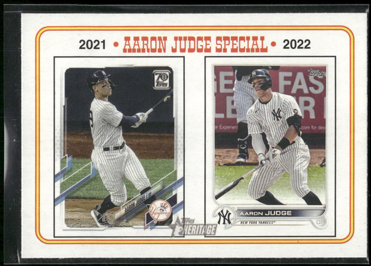 2023 Topps Heritage #4 Aaron Judge