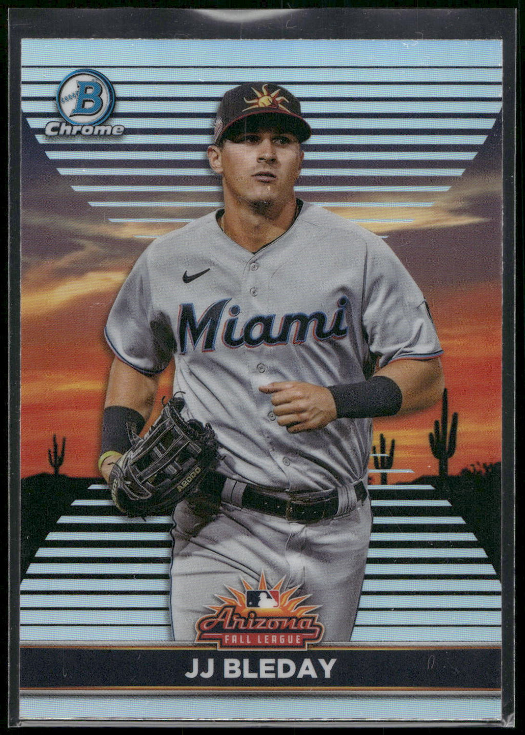 2022 Bowman Chrome #AFLS-7 JJ Bleday 2021 AFL Fall Stars
