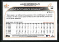 2022 Topps Chrome Sonic #141 Alex Bregman Black & White RayWave