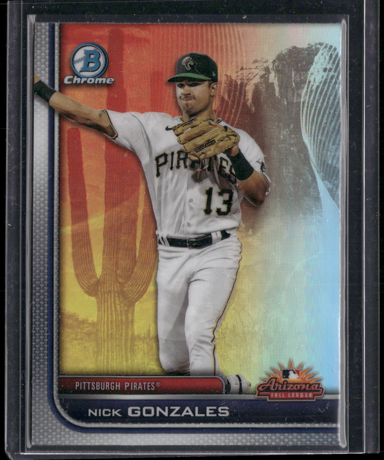 2023 Bowman Chrome #AFLS-11 Nick Gonzales 2022 AFL Fall Stars