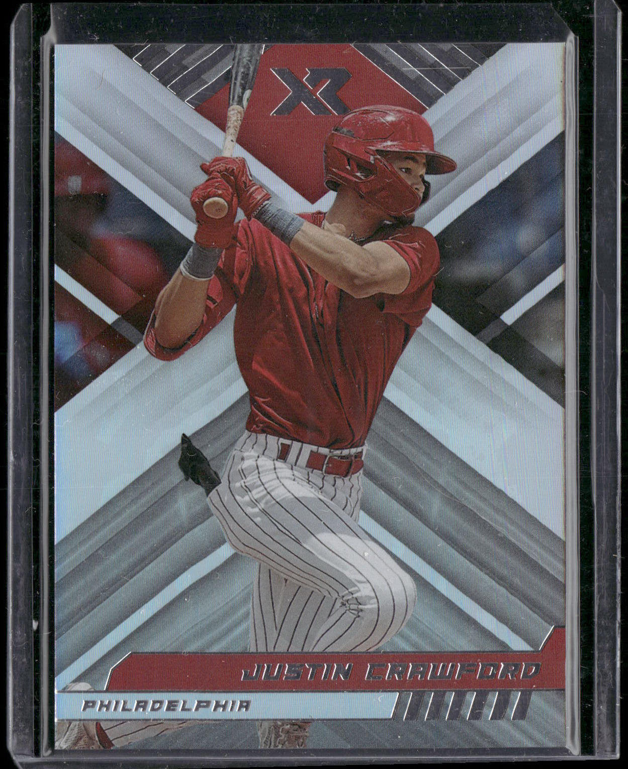 2023 Panini Chronicles - XR #3 Justin Crawford